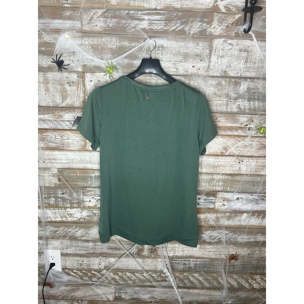Danskin womens green short‎ sleeved top L